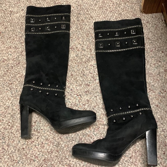 Stuart Weitzman Shoes - Funkiest Stuart weitzman studded over the knee boots